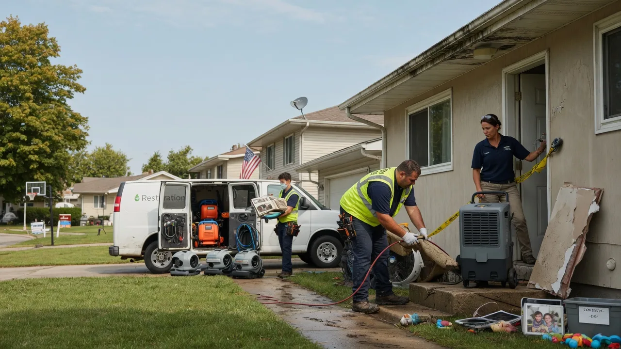 Water Damage Restoration in Bushnell, IL near me